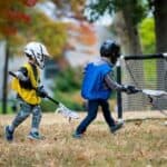 kids playing lacrosse